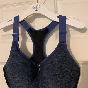 Victoria’s Secret high impact Blue Sports Bra 34DD